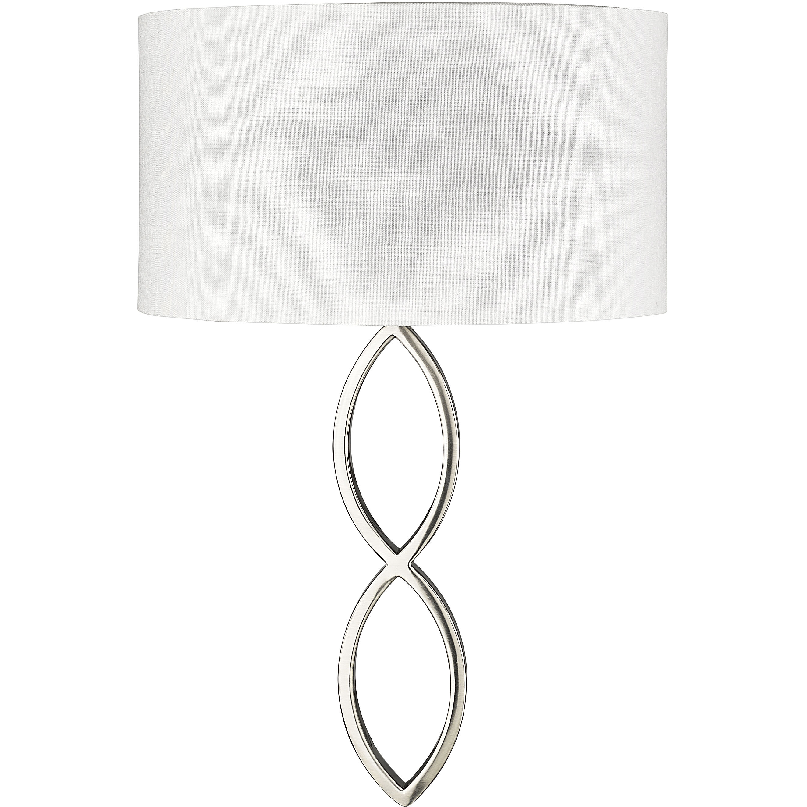 Rylee 1 Light 12.8 inch Brushed Nickel Bathroom Wall Sconce Wall Light